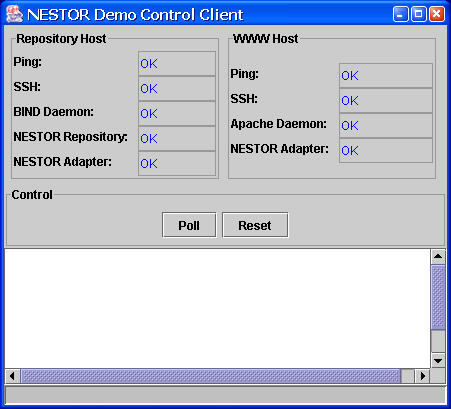 Demo control (reset) utility