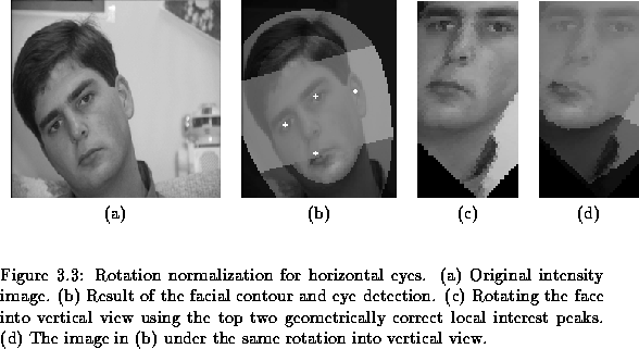 \begin{figure}% latex2html id marker 1281
\center
\begin{tabular}[b]{cccc}
\ep...
...) The image in (b) under the same rotation into vertical view.}
\par\end{figure}