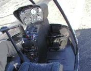 P8102501 Robinson R22 Cockpit