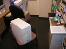 My office, flooded