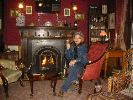 Nina in Sherlock Holmes Museum