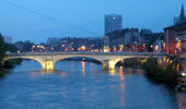 Bridge at dusk