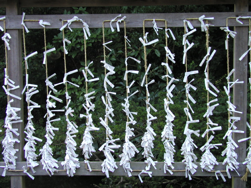 Prayers on Rope, Hachiman-gu Shrine, Kamakura