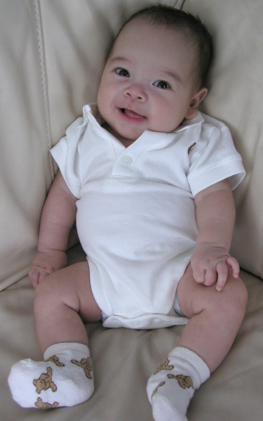 p9196326 Kyle in white outfit smiling
