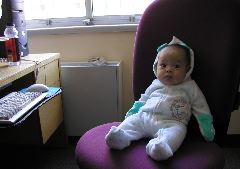 pa206400 Kyle in Stephens Office