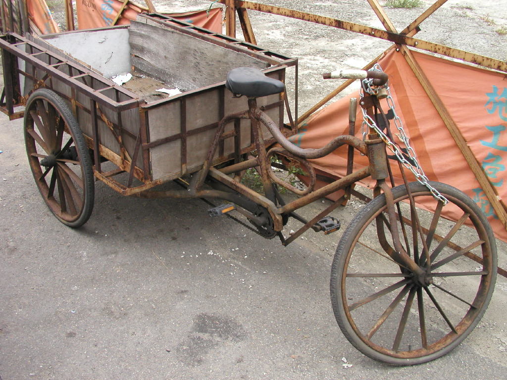 Recycling collection Bicycle, Chungli